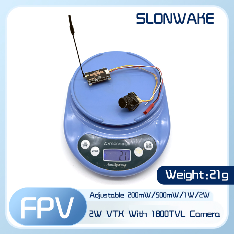 SLONWAKE 5.8G 56CH 2W transmit - Fpv Drone Vtx recension och pris